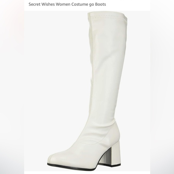 Rubie’s Costume Company Shoes - Rubie’s Costume / Secret Wishes White Go Go Boots size Large